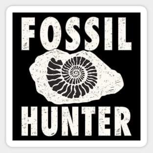 Fossil Hunter Ammonite Fossil Collector Sticker